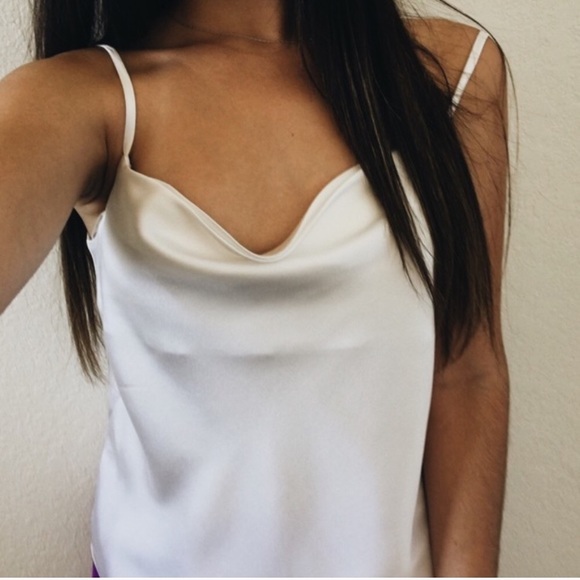 shopblush.com Tops - Miami Blush Boutique Polyester White Top
